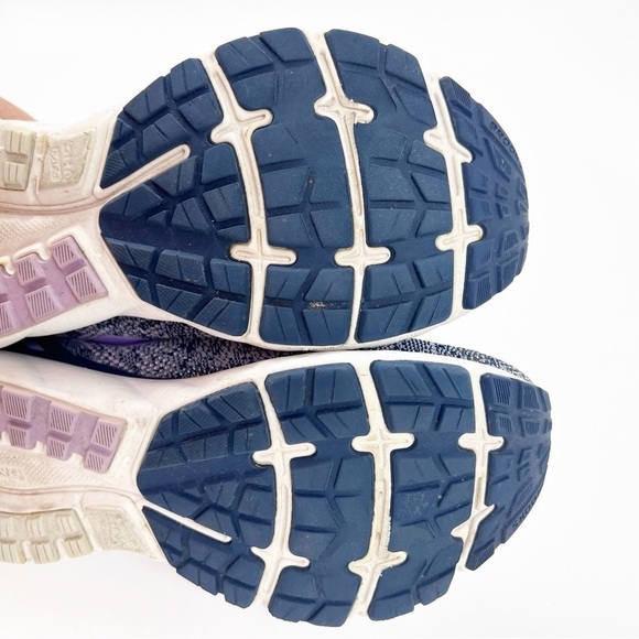 ✅ Brooks Ghost 11 Women's Size 9.5 Shoes 1202771B406 Running Navy Purple - Picture 9 of 11